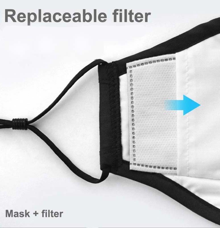 Cotton Face Mask With Built In Face Shield