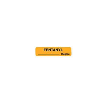 Anesthesia Label Fentanyl