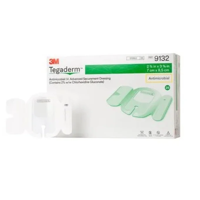 3M Tegaderm Antimicrobial I.V 3m9132_01