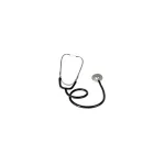 Nurse Stethoscope, Single Head, Black 1 alm10-1100_01