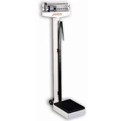 Physician's Scale, Weigh Beam, 200 kg X 100 g, Height Rod, Wheels