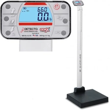 Detecto Physician Scale With Mechanical Height Rod