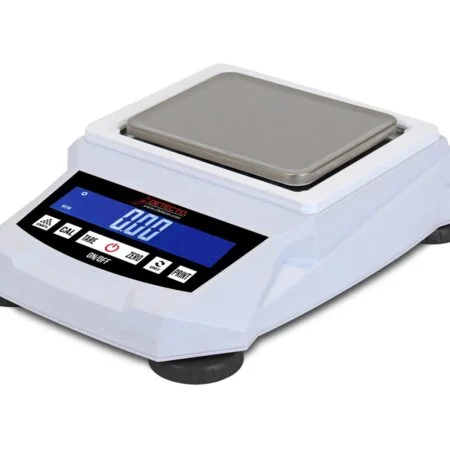Digital Precision Balance Scale, 3000 g x e = 0.5 g / d = 0.05 g, 7.4 in W x 5.8 in D Platform