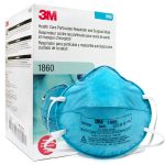 Particulate Respirator and Surgical Mask, N95, Cone-Moulded, Teal 1 2361769675_6ea0d0d6-718a-4e19-a769-448a808184cf