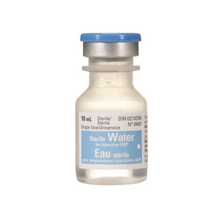 Sterile Water USP PLASTIC FLIP TOP 10ML